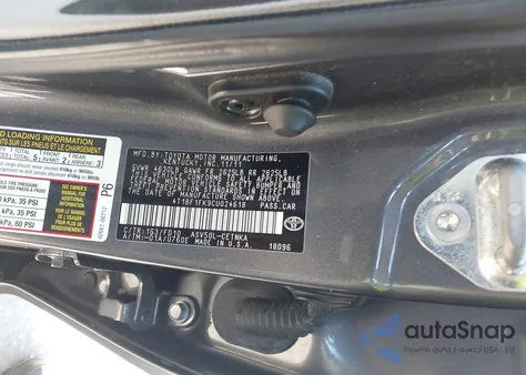 2012 Toyota Camry Le from USA, damaged, VIN 4T1BF1FK9CU024618